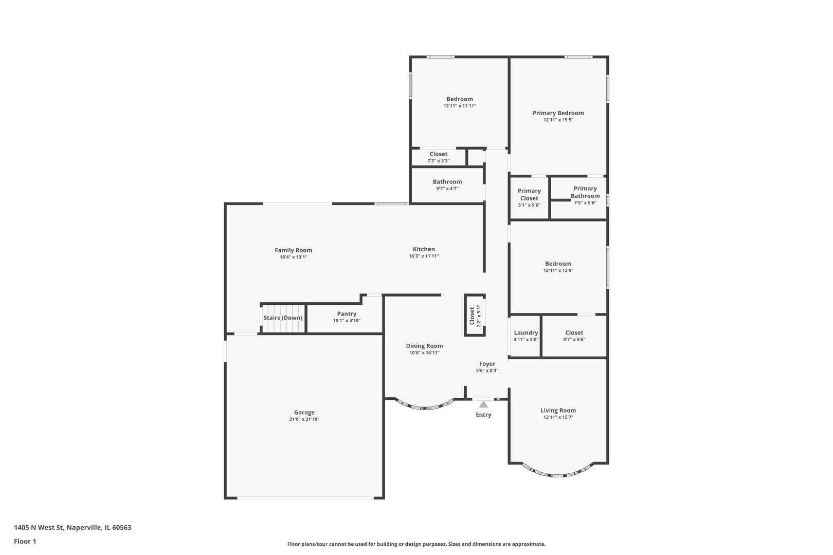 1405 N West Street, Naperville, IL 60563