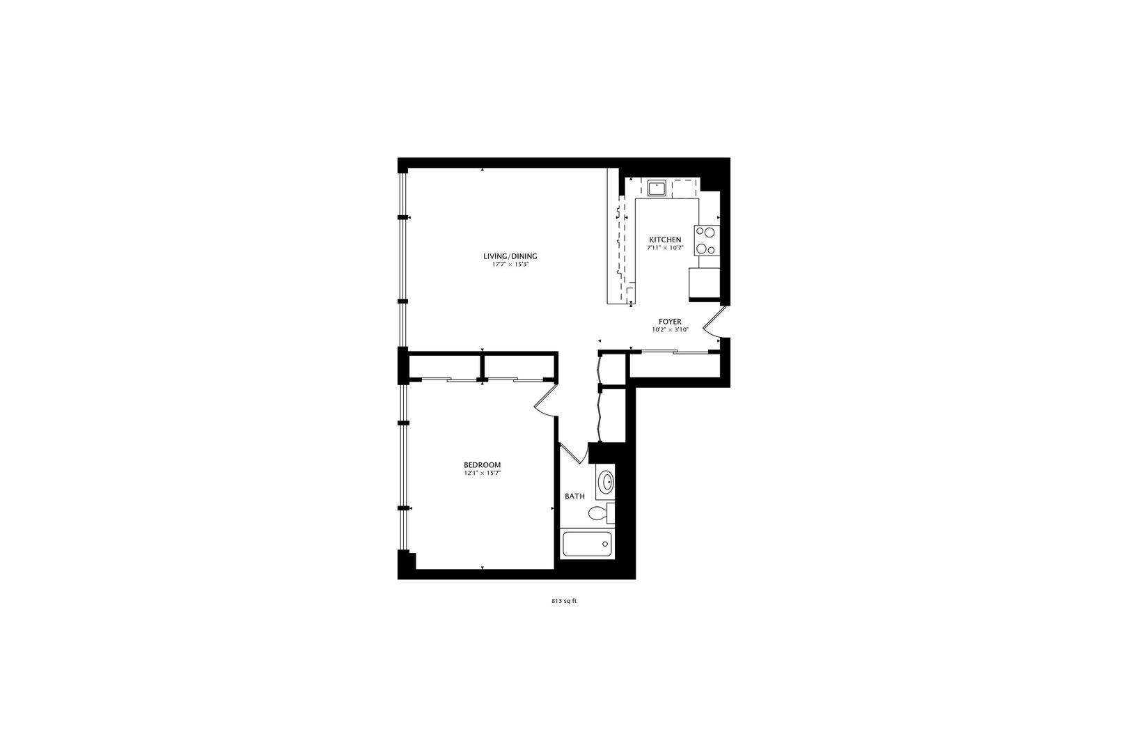 3600 N LAKE SHORE Drive #1518, Chicago, IL 60613