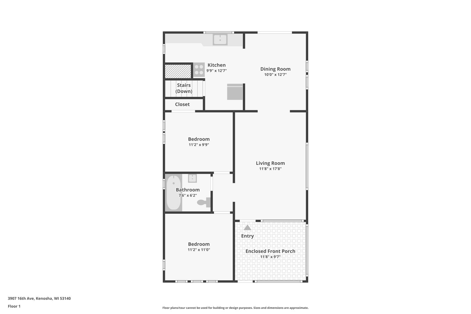 3907 16th Avenue, Kenosha, WI 53140