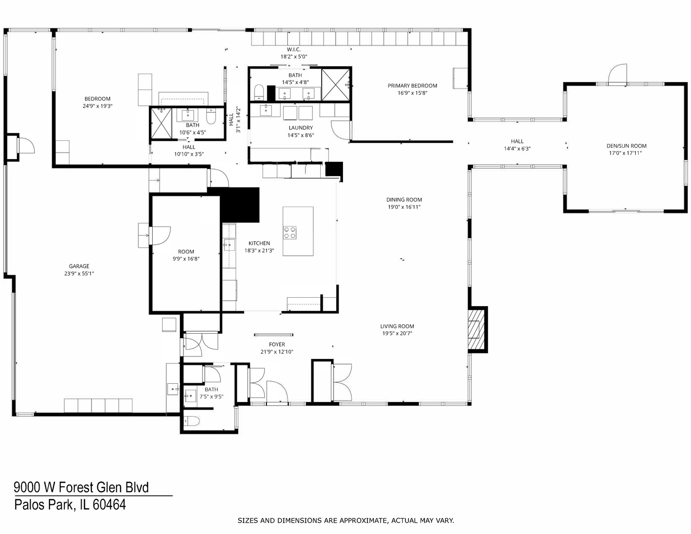 9000 W Forest Glen Boulevard, Palos Park, IL 60464