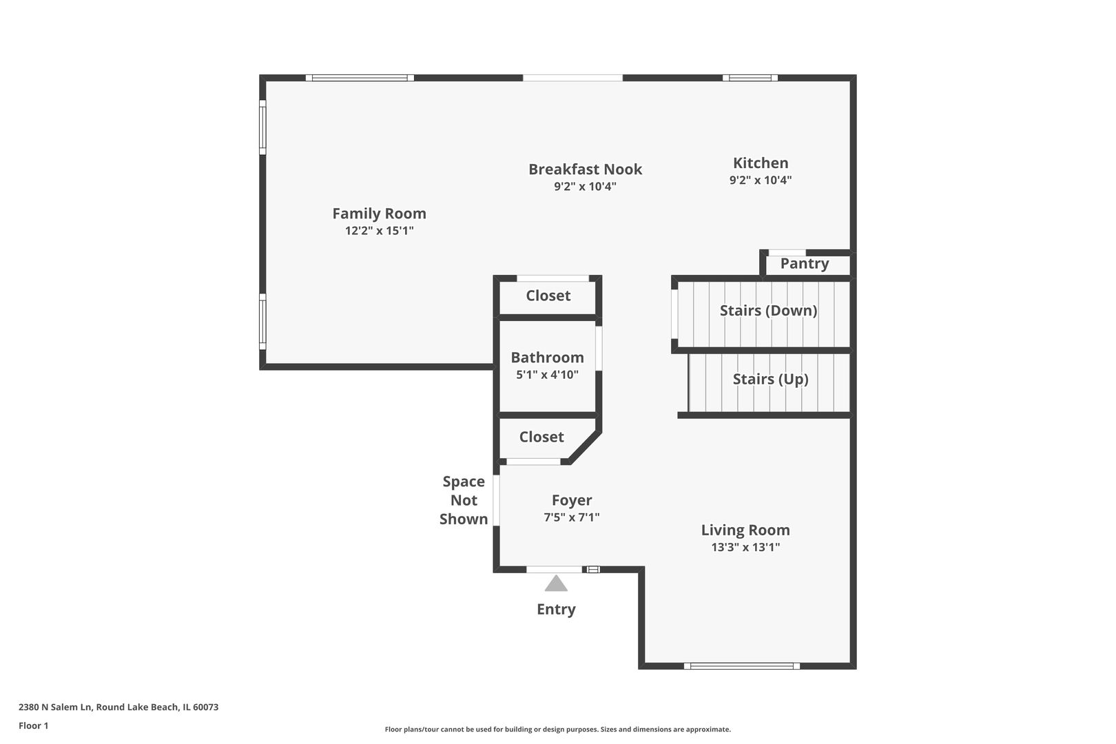 2380 N Salem Lane, Round Lake Beach, IL 60073