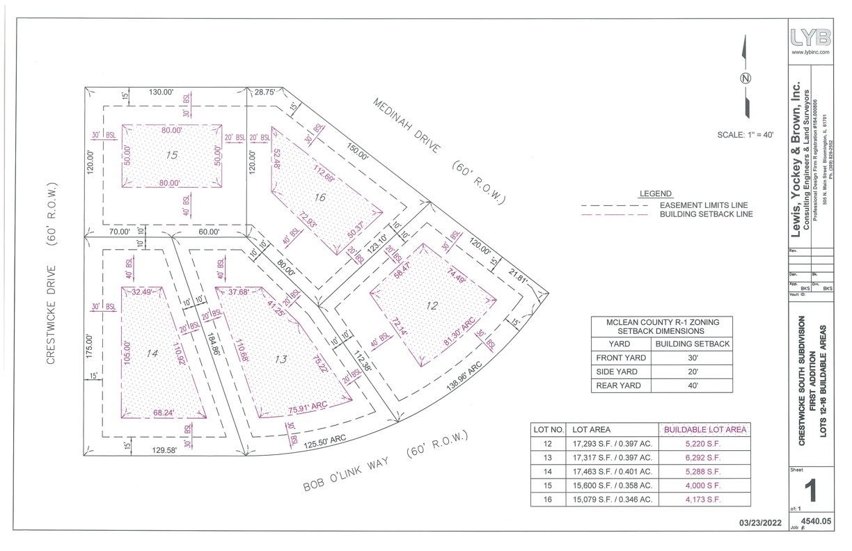 Lot 14 - 15940 Crestwicke Drive, Bloomington, IL 61705