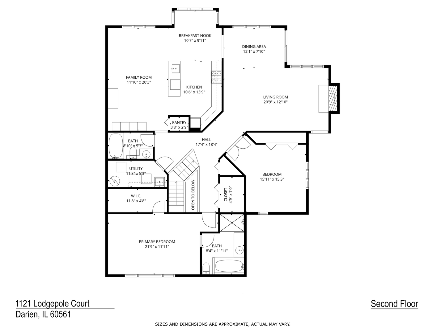 1121 Lodgepole Court #1121, Darien, IL 60561