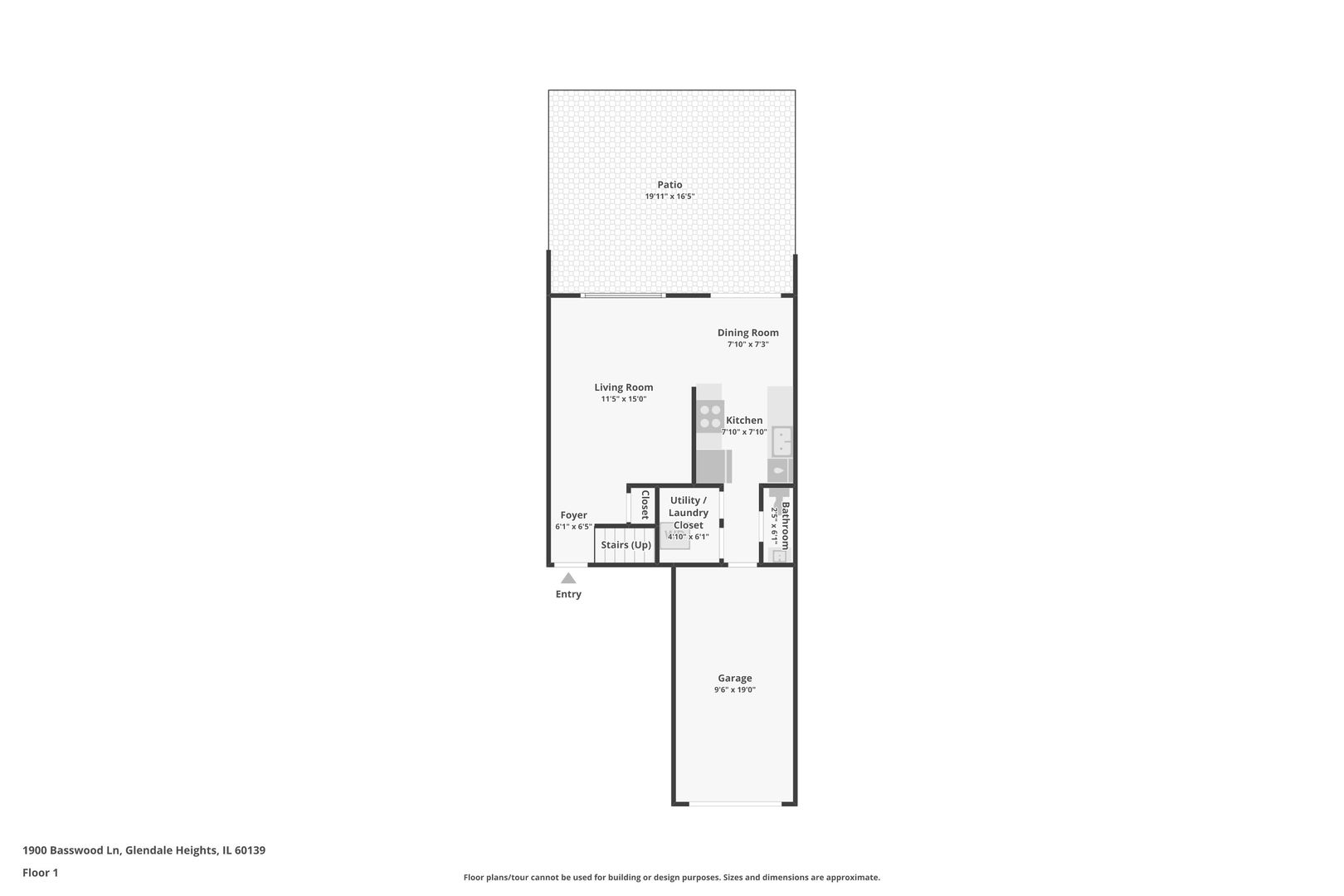 1900 Basswood Lane, Glendale Heights, IL 60139