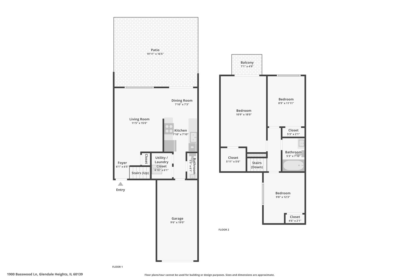 1900 Basswood Lane, Glendale Heights, IL 60139