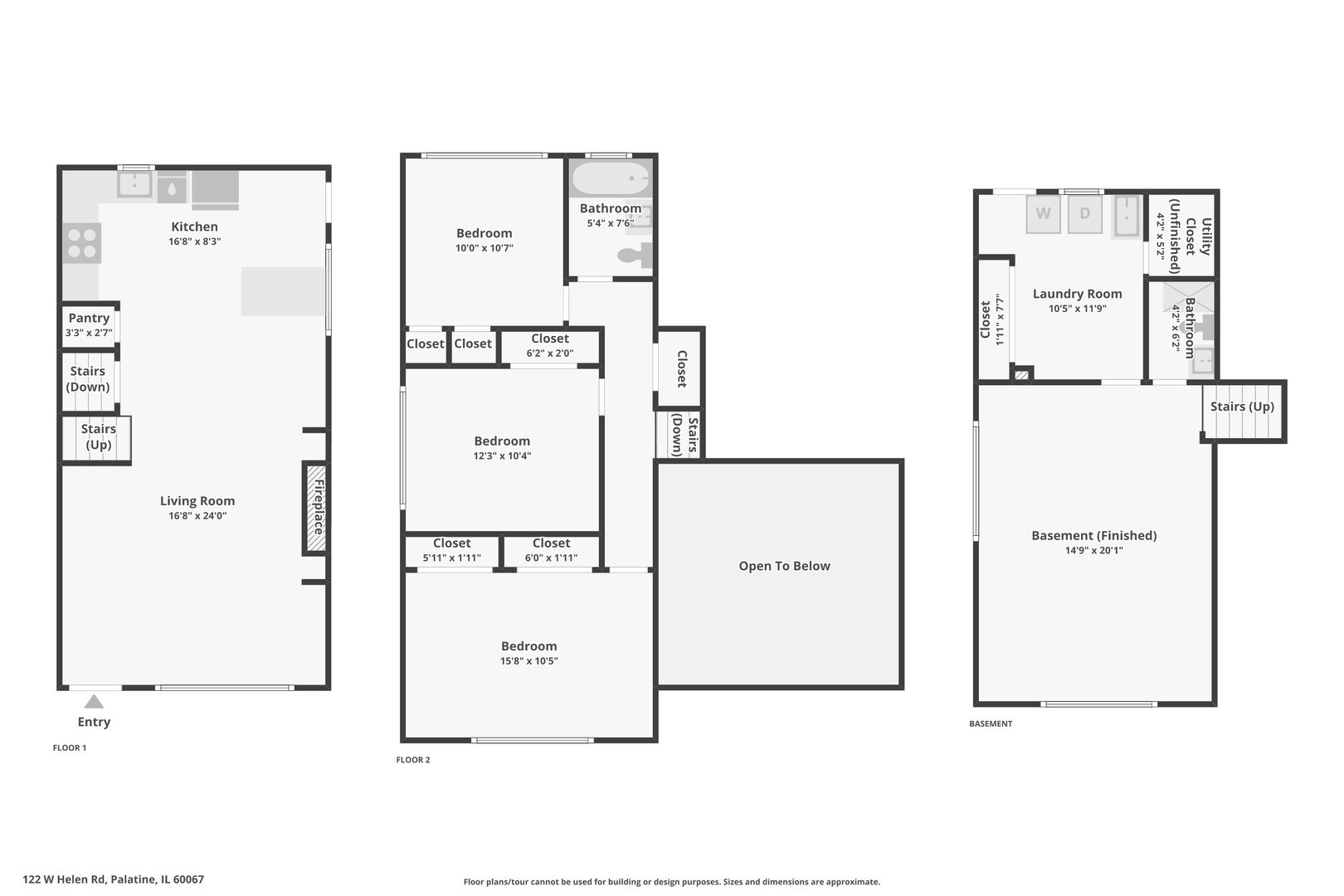122 W HELEN Road, Palatine, IL 60067