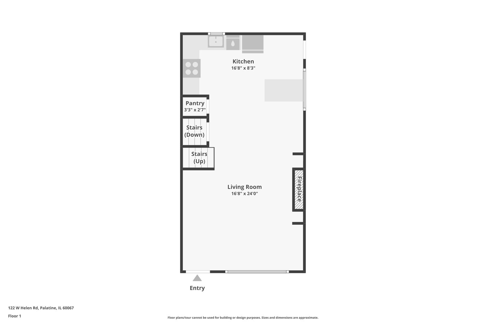 122 W HELEN Road, Palatine, IL 60067
