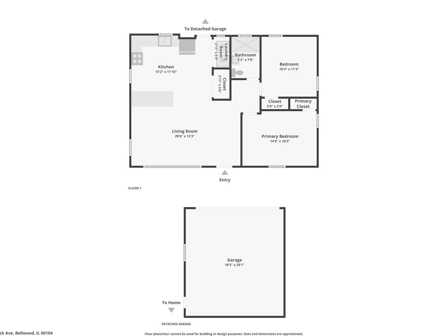 404 Frederick Avenue, Bellwood, IL 60104