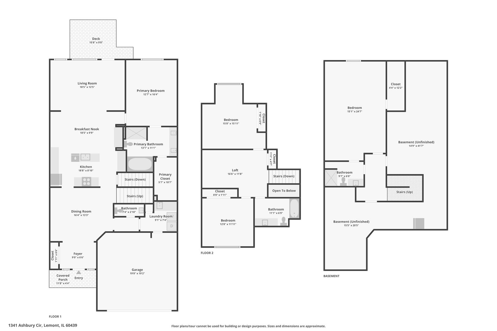 1341 Ashbury Circle, Lemont, IL 60439