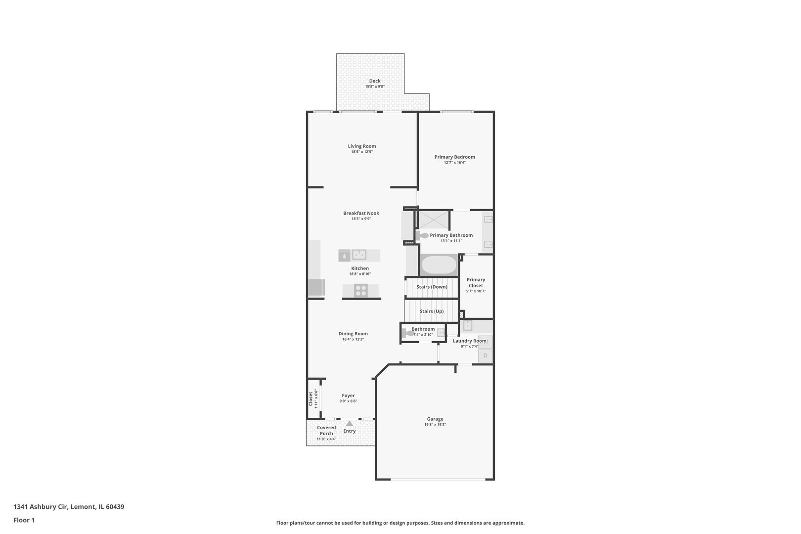 1341 Ashbury Circle, Lemont, IL 60439