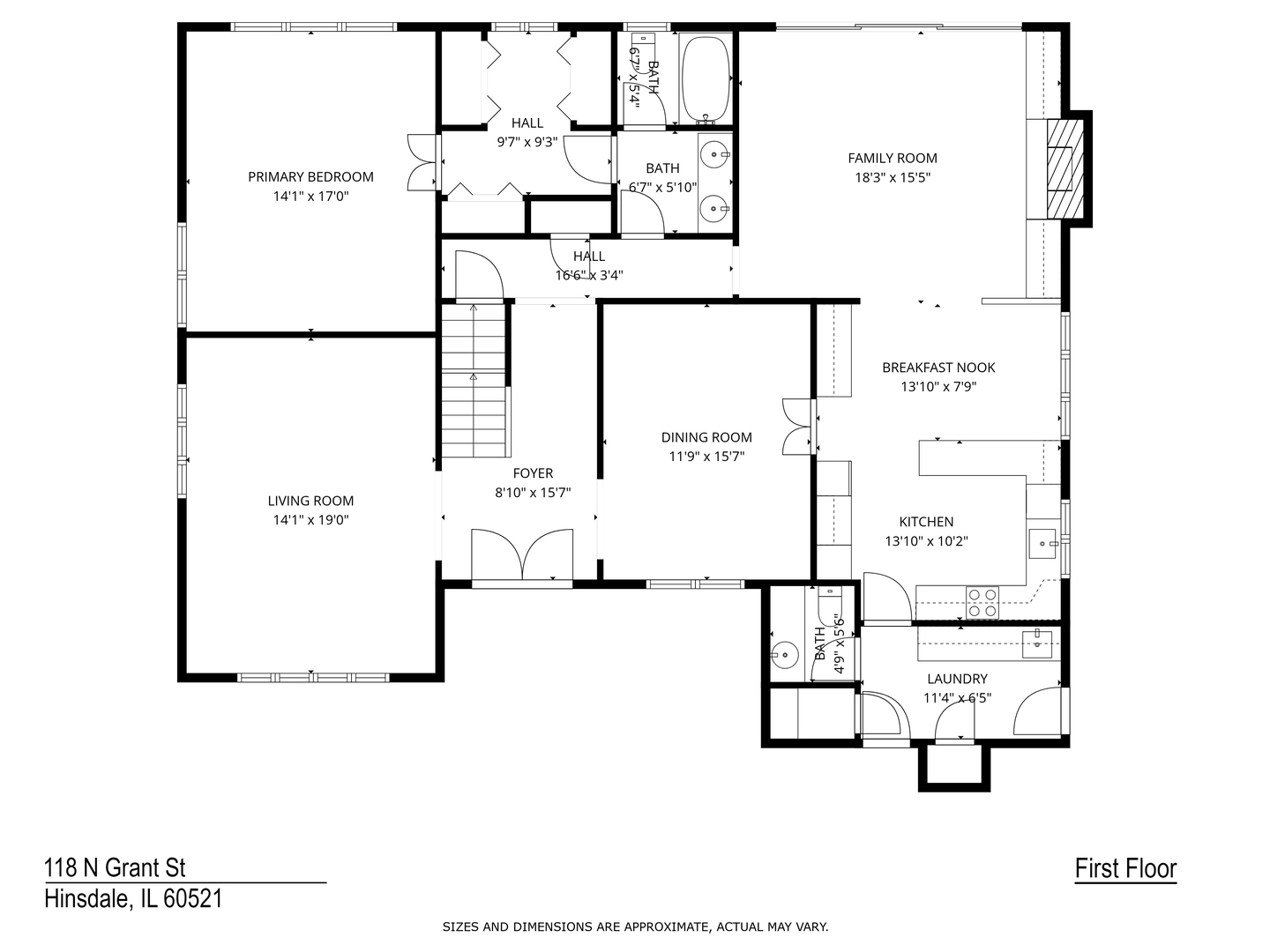 118 N Grant Street, Hinsdale, IL 60521