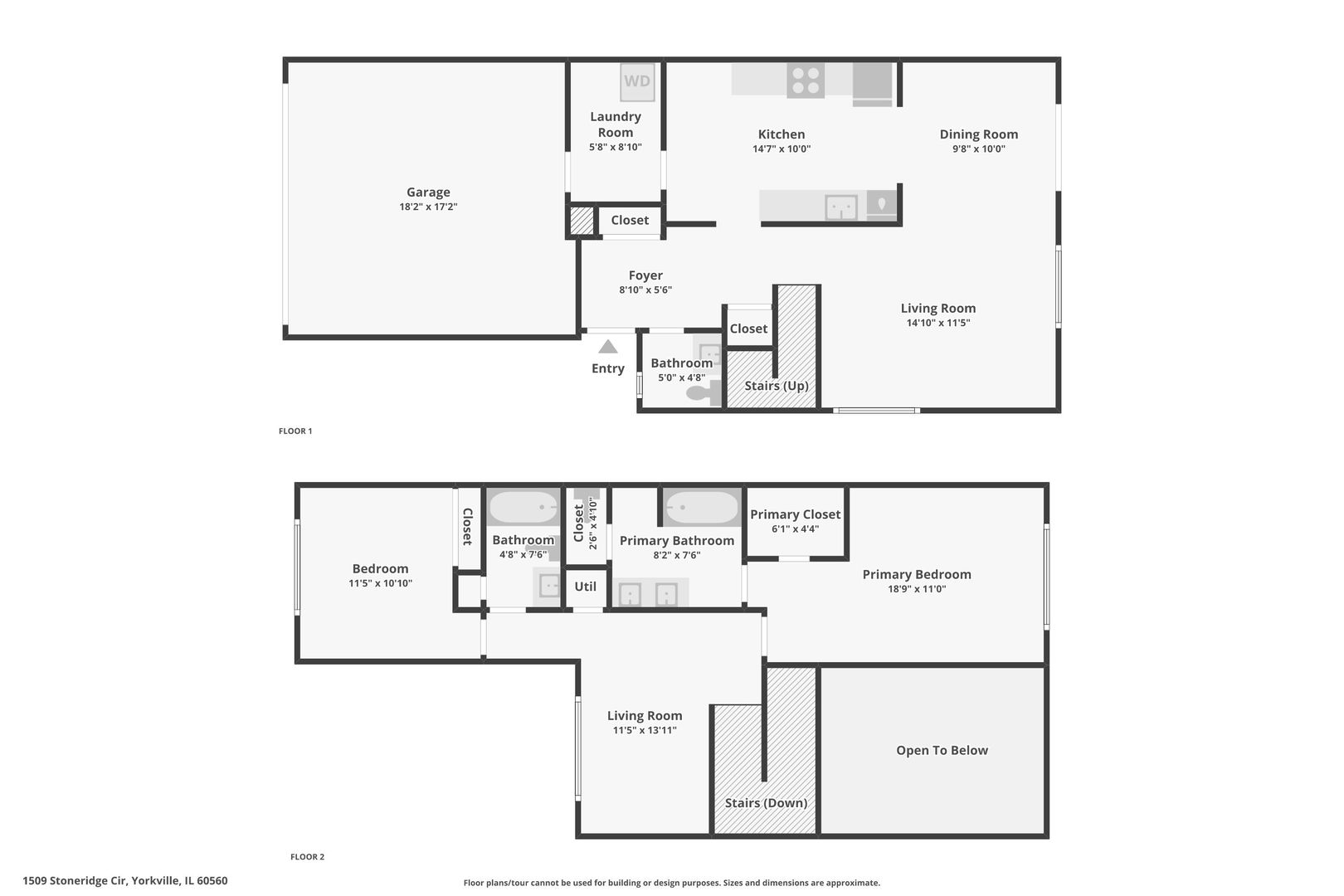 1509 Stoneridge Circle, Yorkville, IL 60560