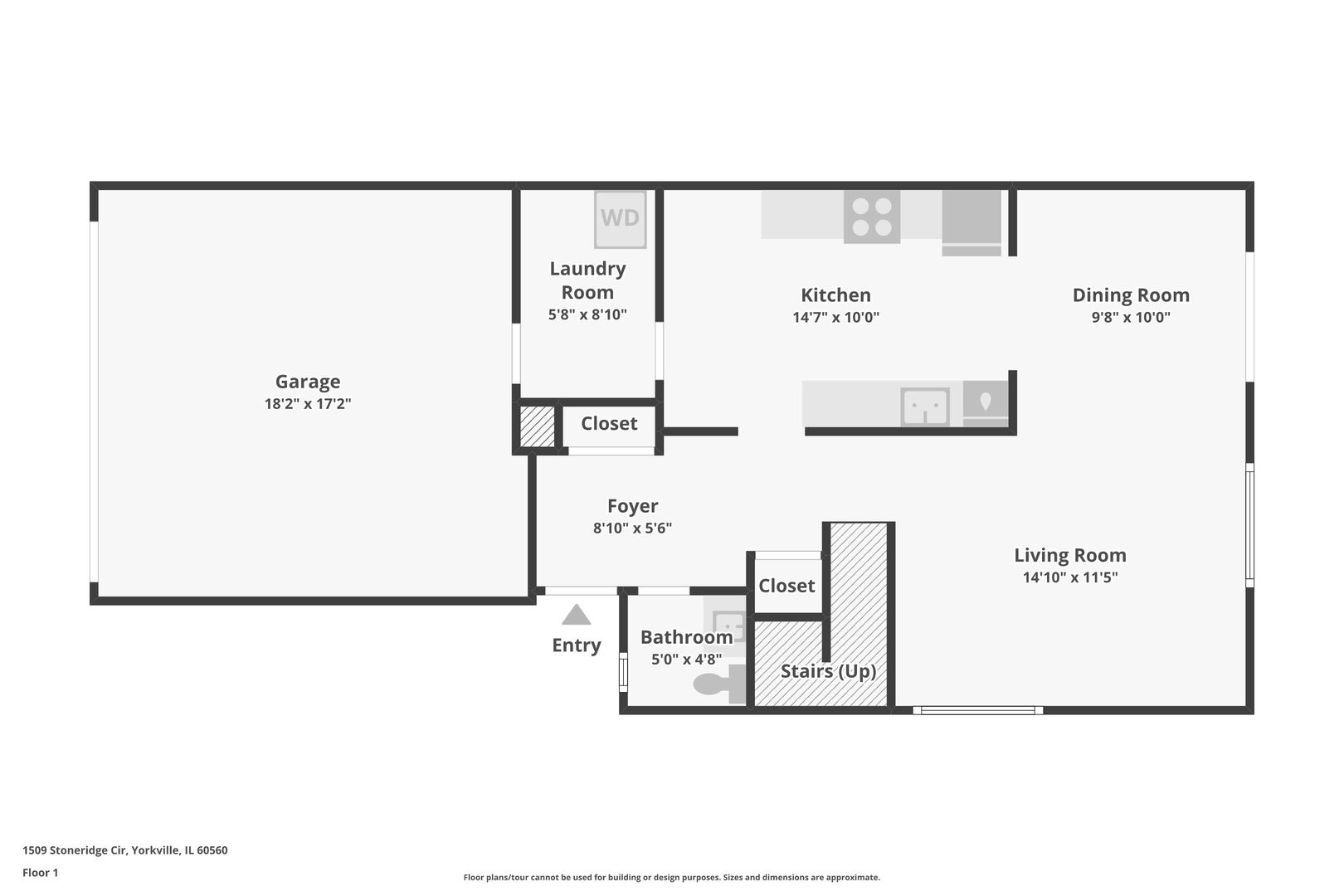 1509 Stoneridge Circle, Yorkville, IL 60560