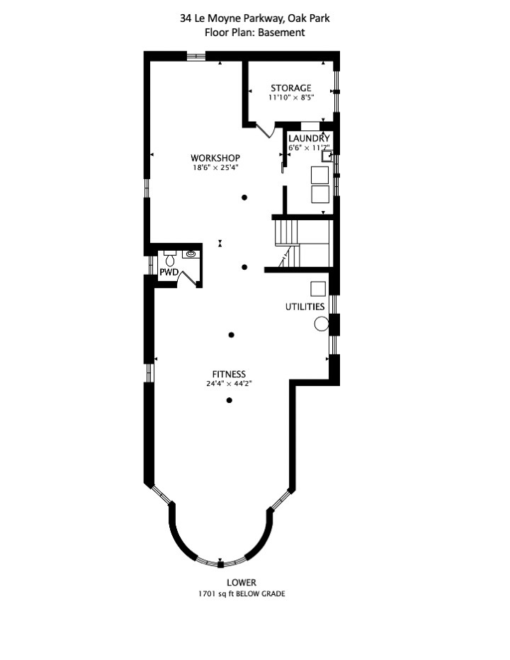 34 Le Moyne Parkway, Oak Park, IL 60302