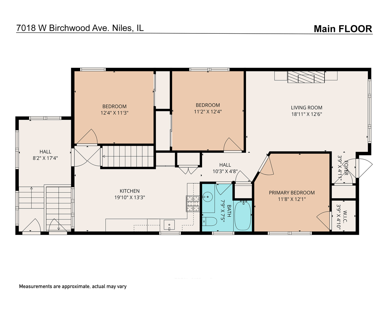 7018 W Birchwood Avenue, Niles, IL 60714