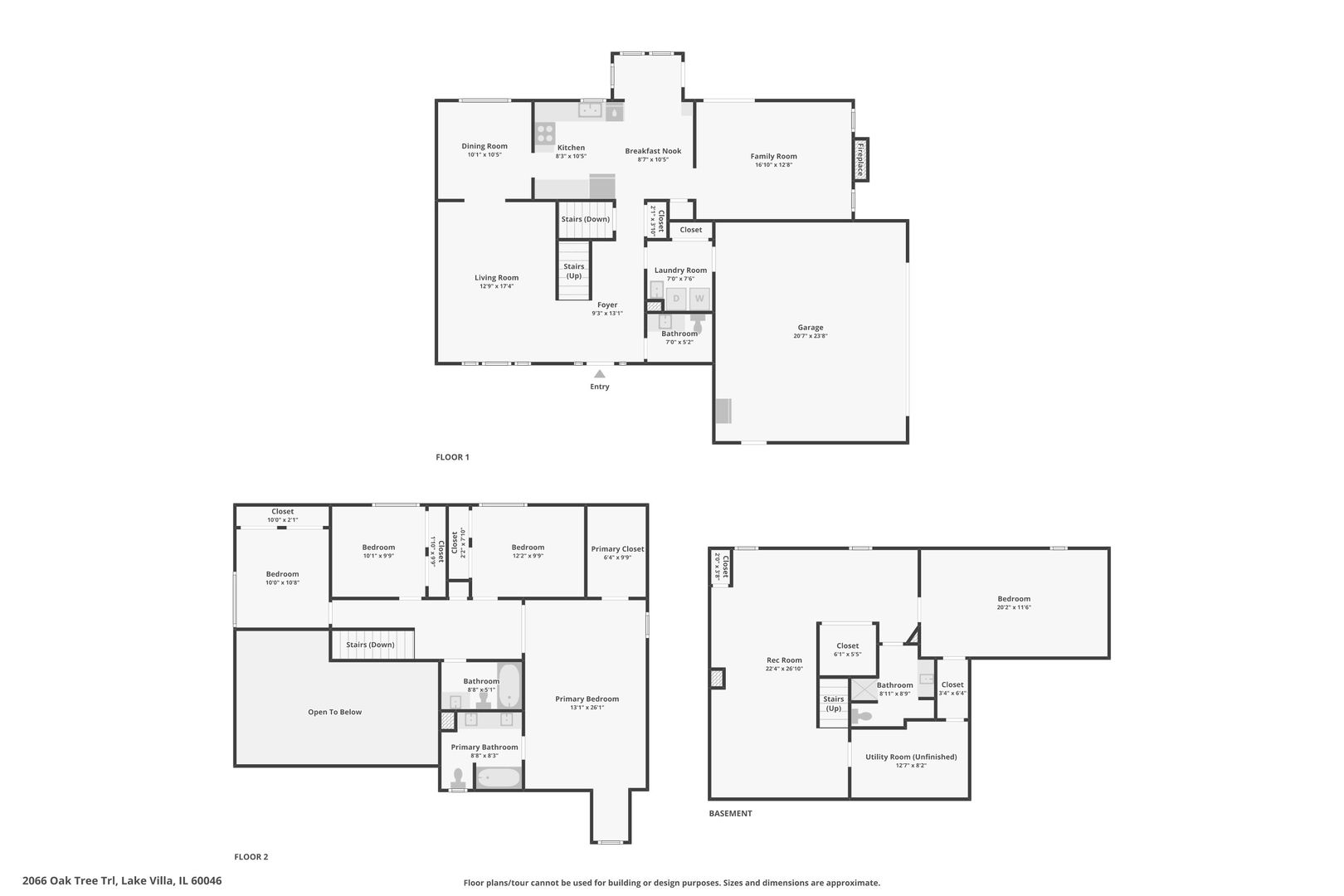 2066 Oaktree Trail, Lake Villa, IL 60046