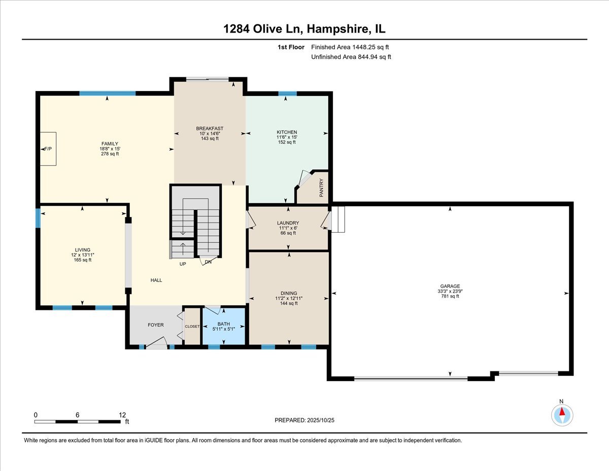1284 Olive Lane, Hampshire, IL 60140