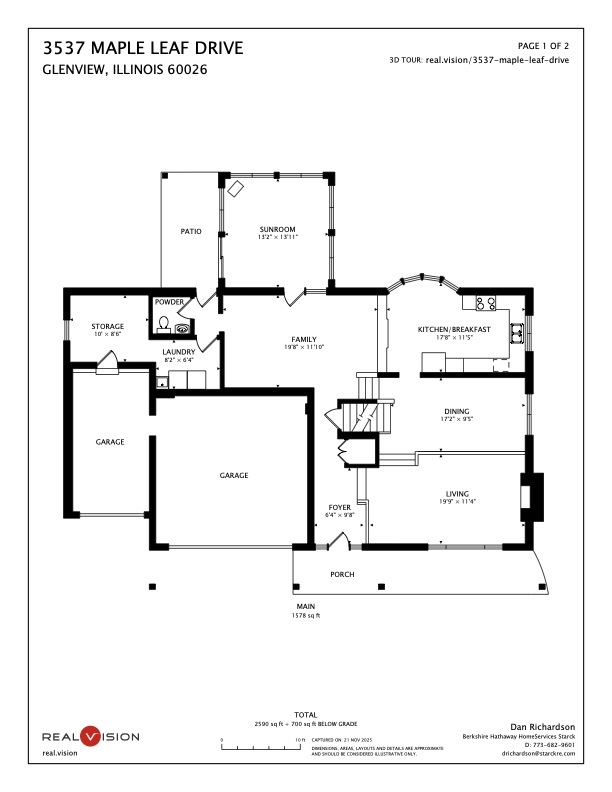 3537 Maple Leaf Drive, Glenview, IL 60026