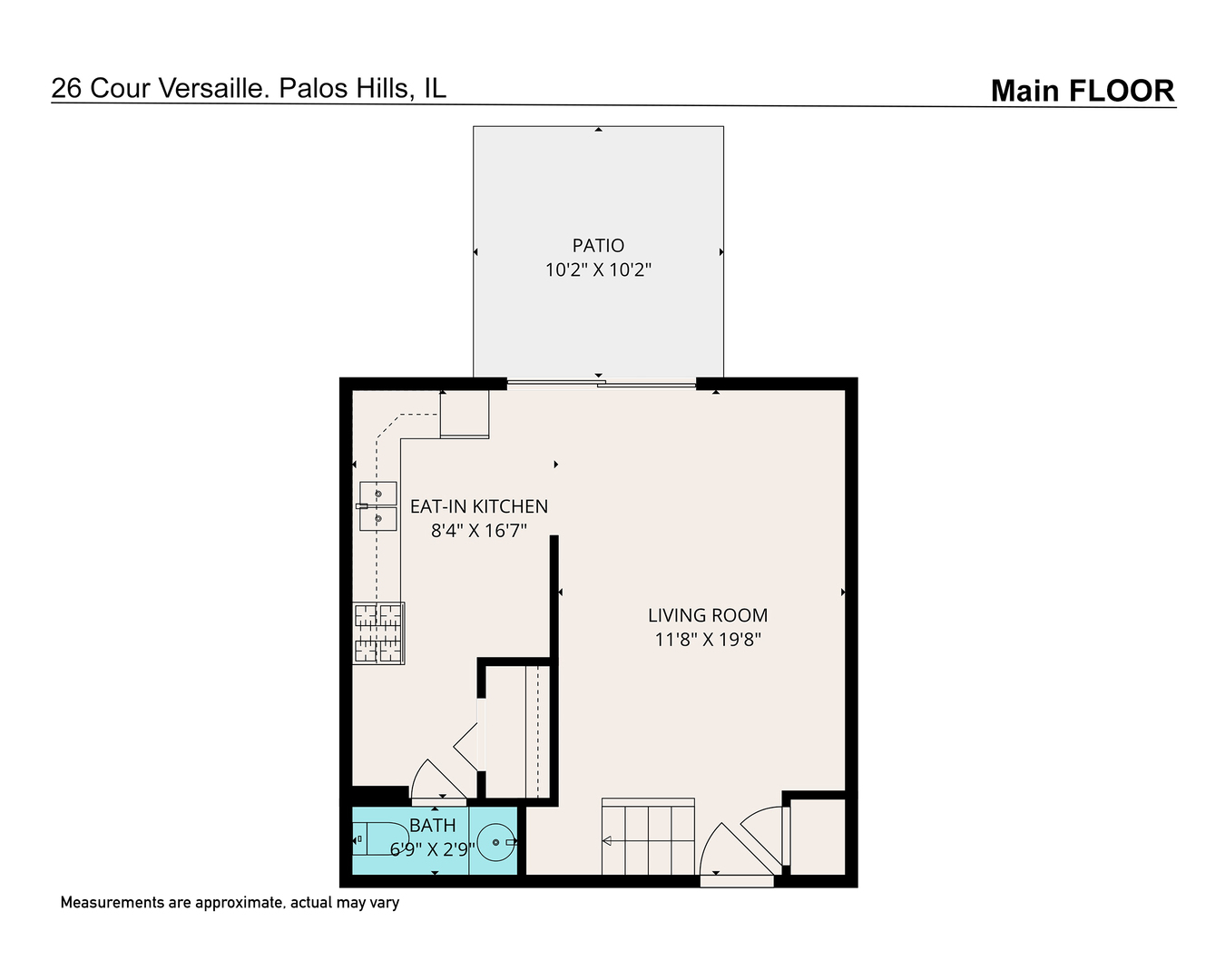 26 Cour Versaille Court #26, Palos Hills, IL 60465