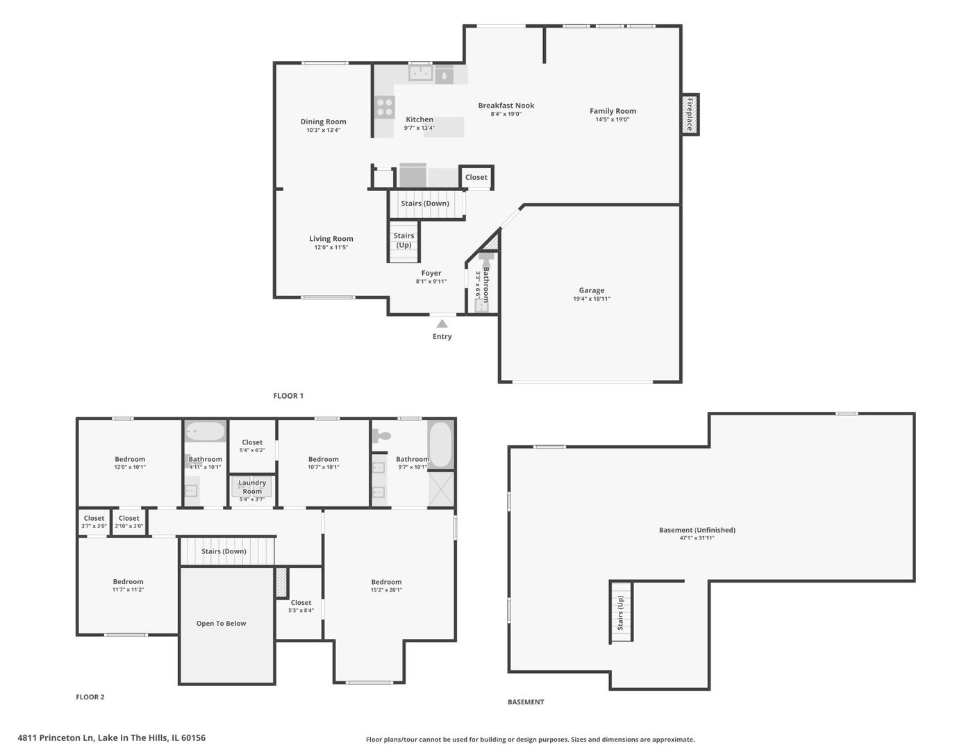 4811 Princeton Lane, Lake In The Hills, IL 60156