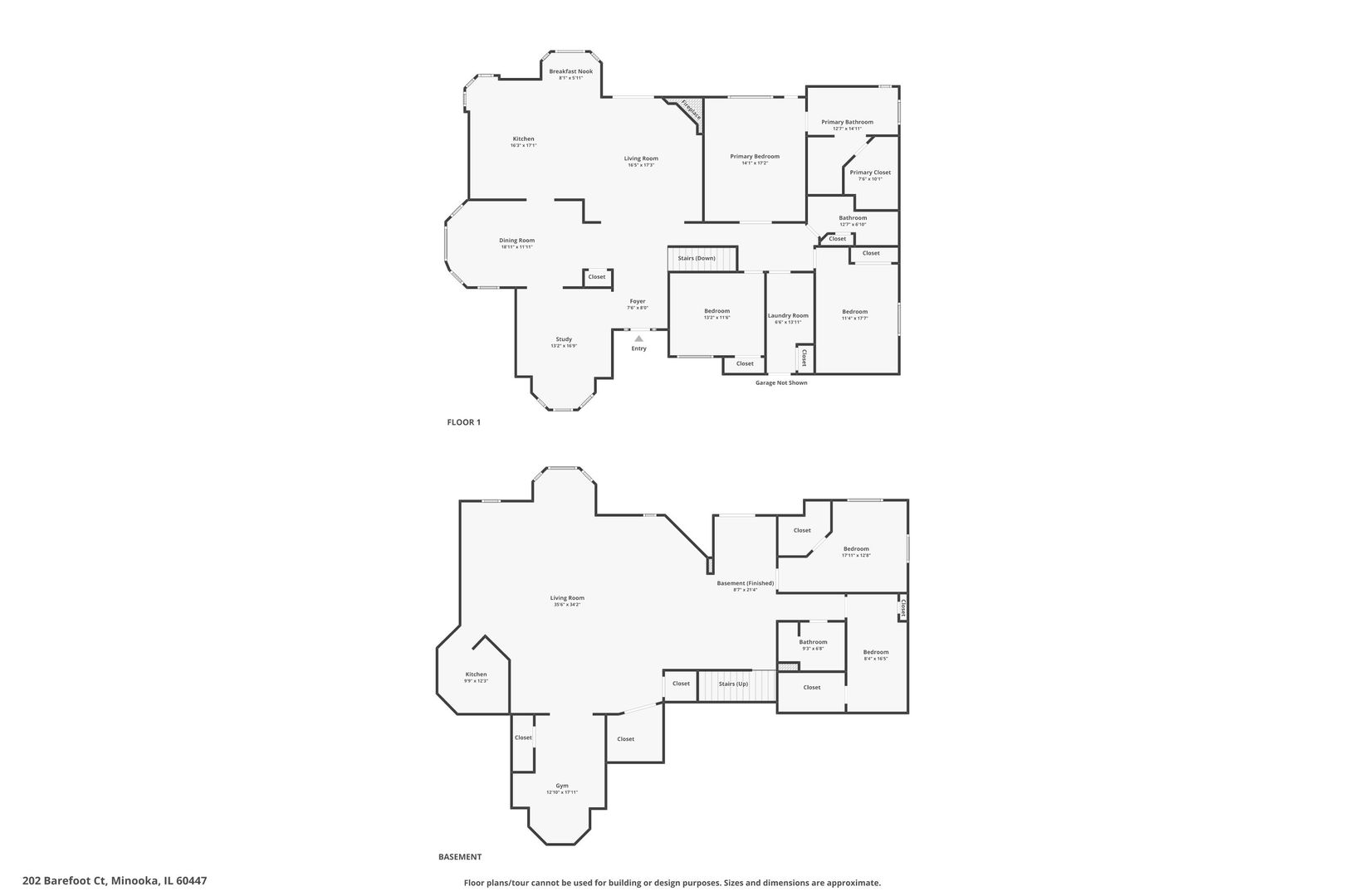 202 Barefoot Court, Minooka, IL 60447