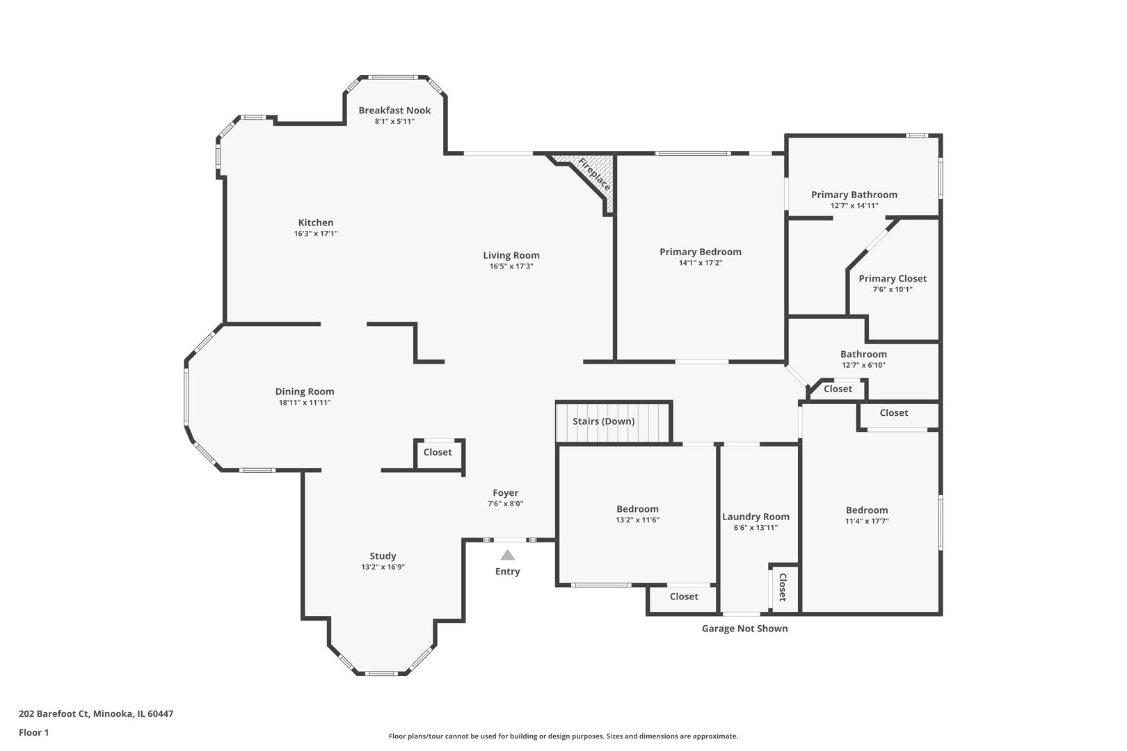 202 Barefoot Court, Minooka, IL 60447