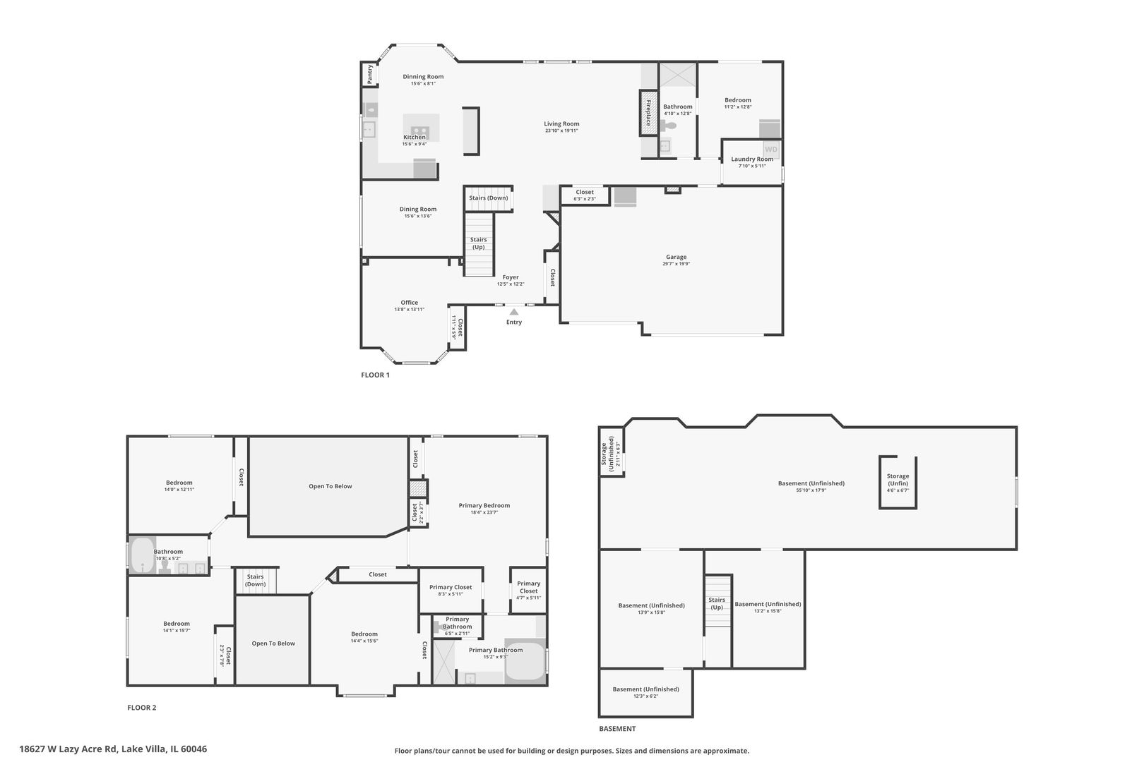 18627 W Lazy Acre Road, Lake Villa, IL 60046