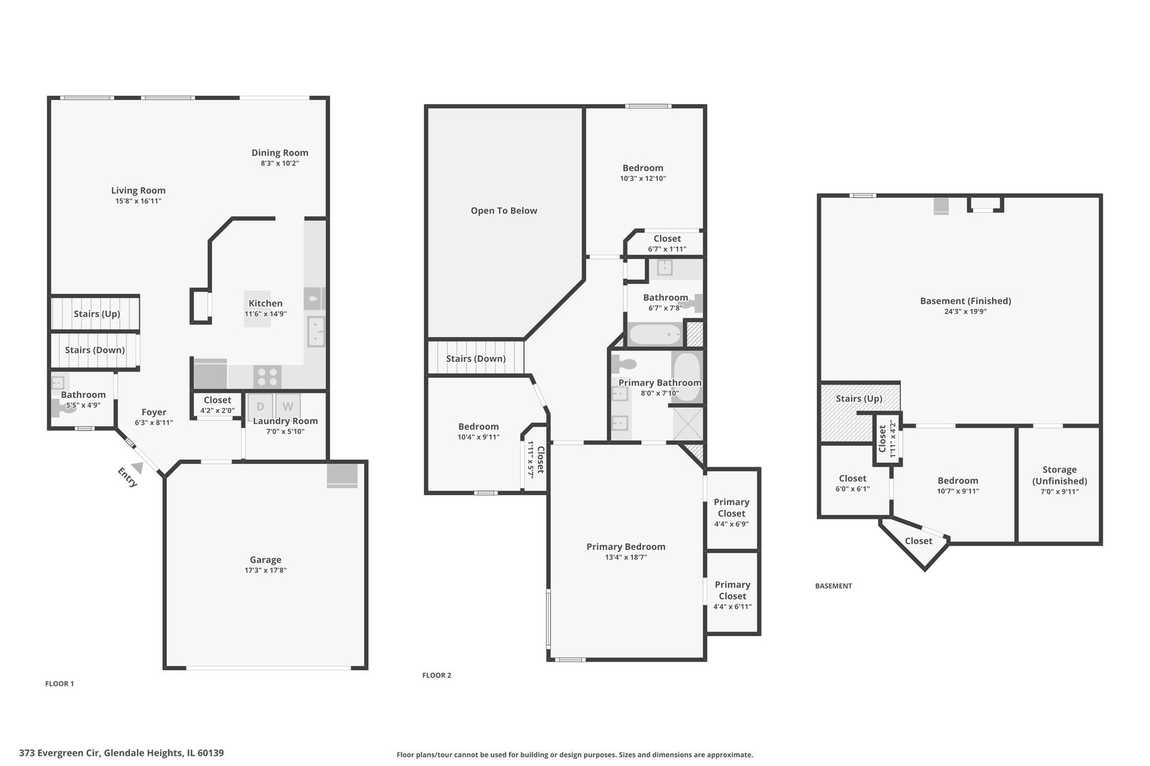 373 Evergreen Circle, Glendale Heights, IL 60139