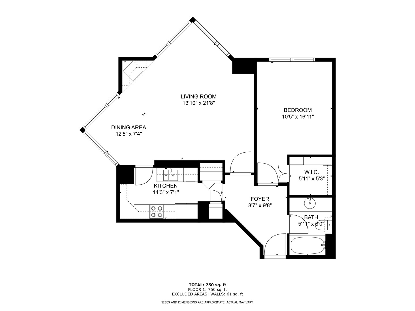 401 E Ontario Street #2810, Chicago, IL 60611