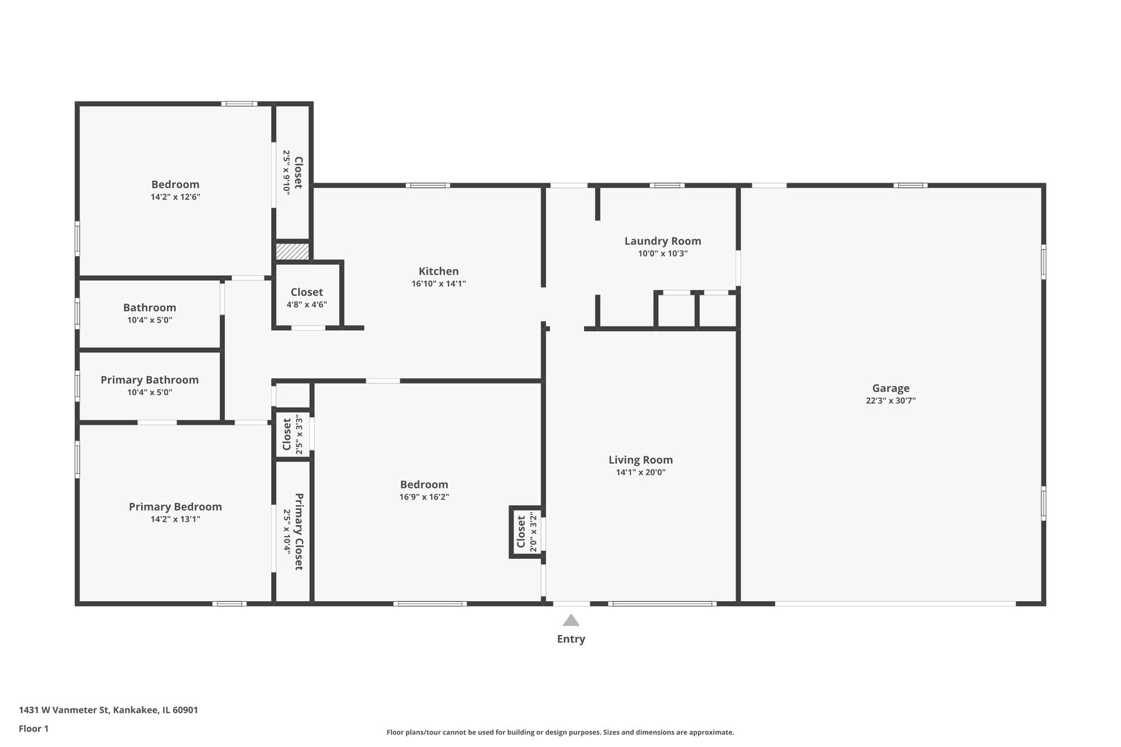 1431 W Vanmeter Street, Kankakee, IL 60901