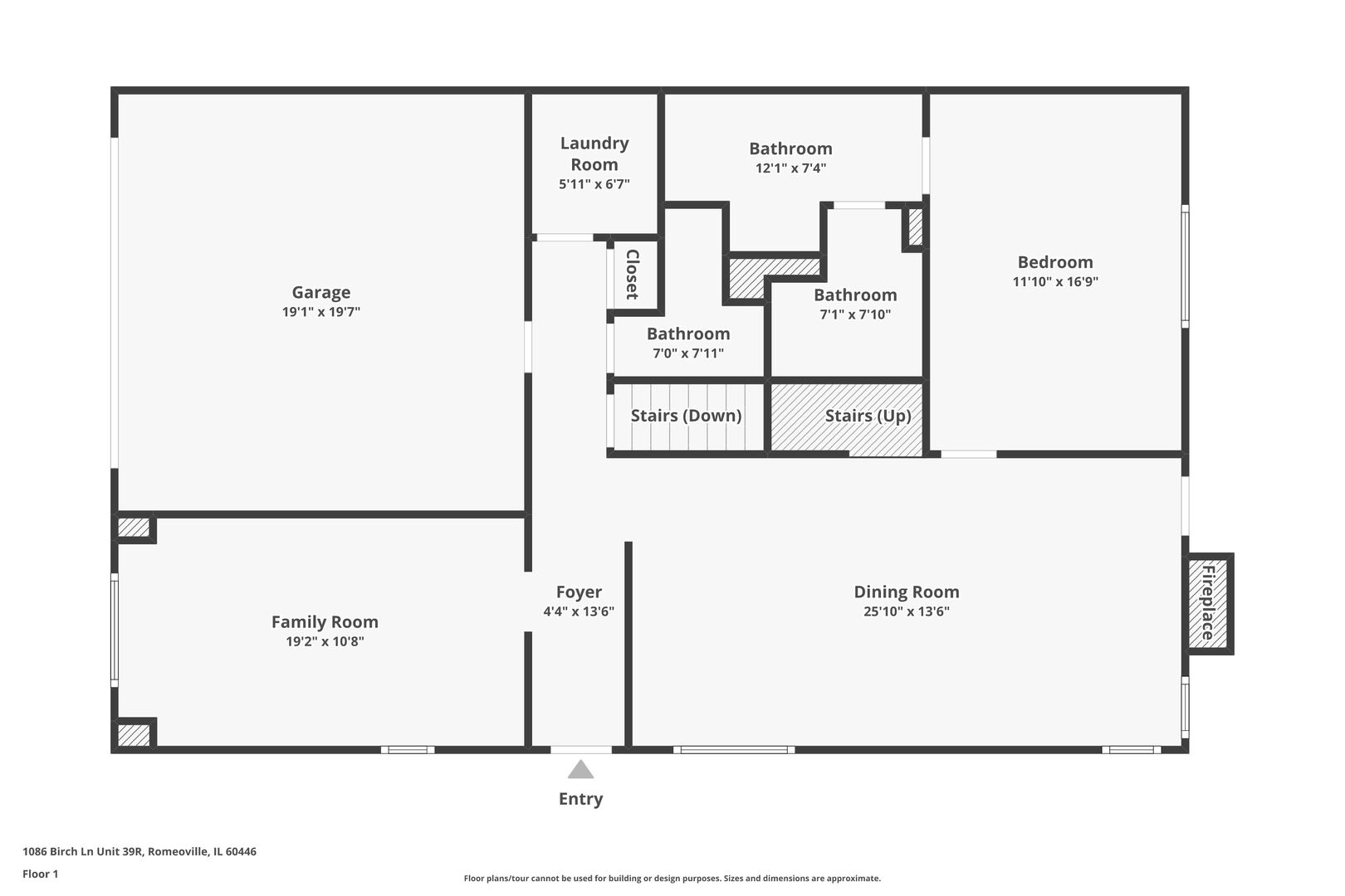 1086 BIRCH Lane #39R, Romeoville, IL 60446