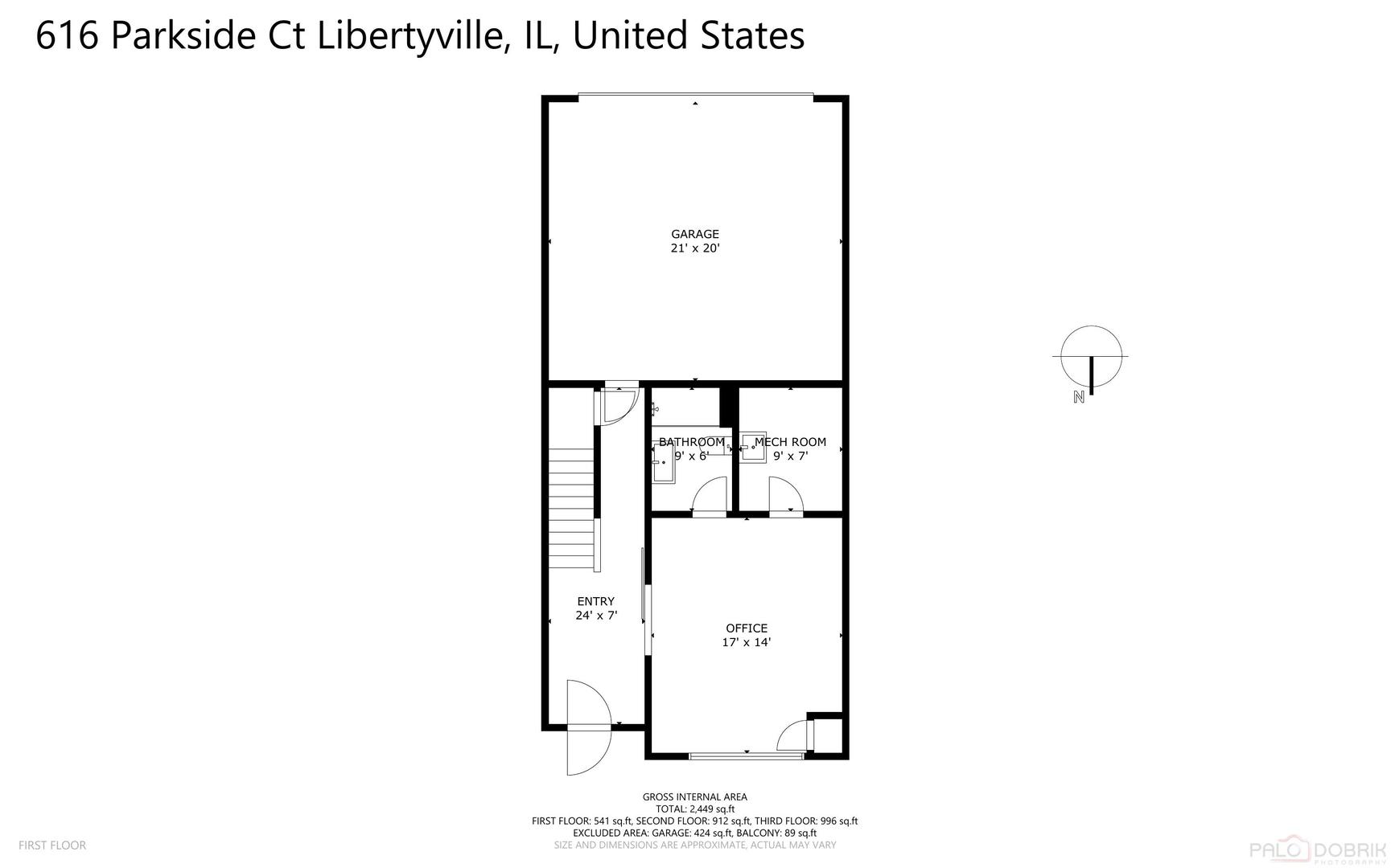 616 Parkside Court, Libertyville, IL 60048