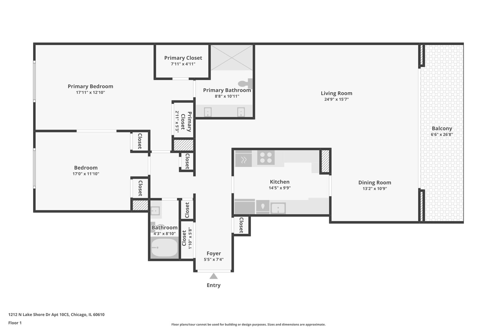 1212 N Lake Shore Drive #10CS, Chicago, IL 60610