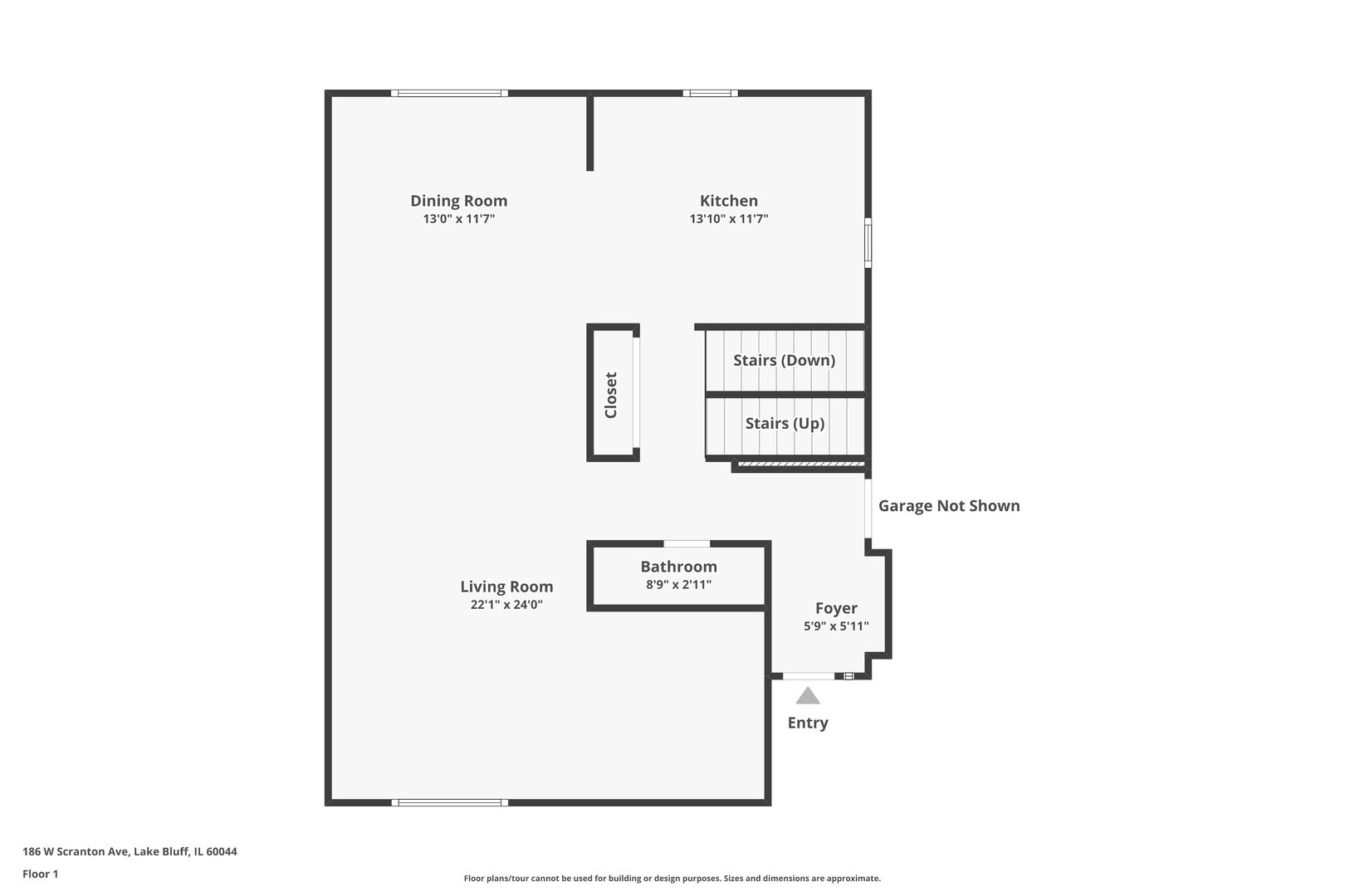 186 W Scranton Avenue, Lake Bluff, IL 60044