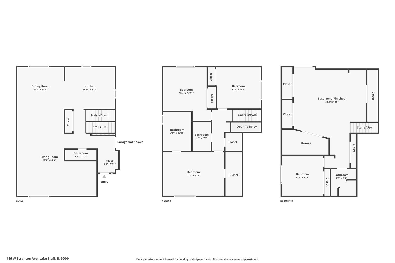 186 W Scranton Avenue, Lake Bluff, IL 60044