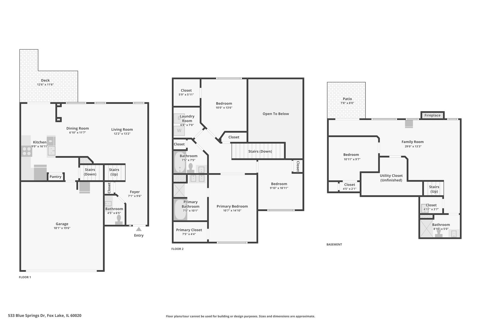 533 Blue Springs Drive, Fox Lake, IL 60020