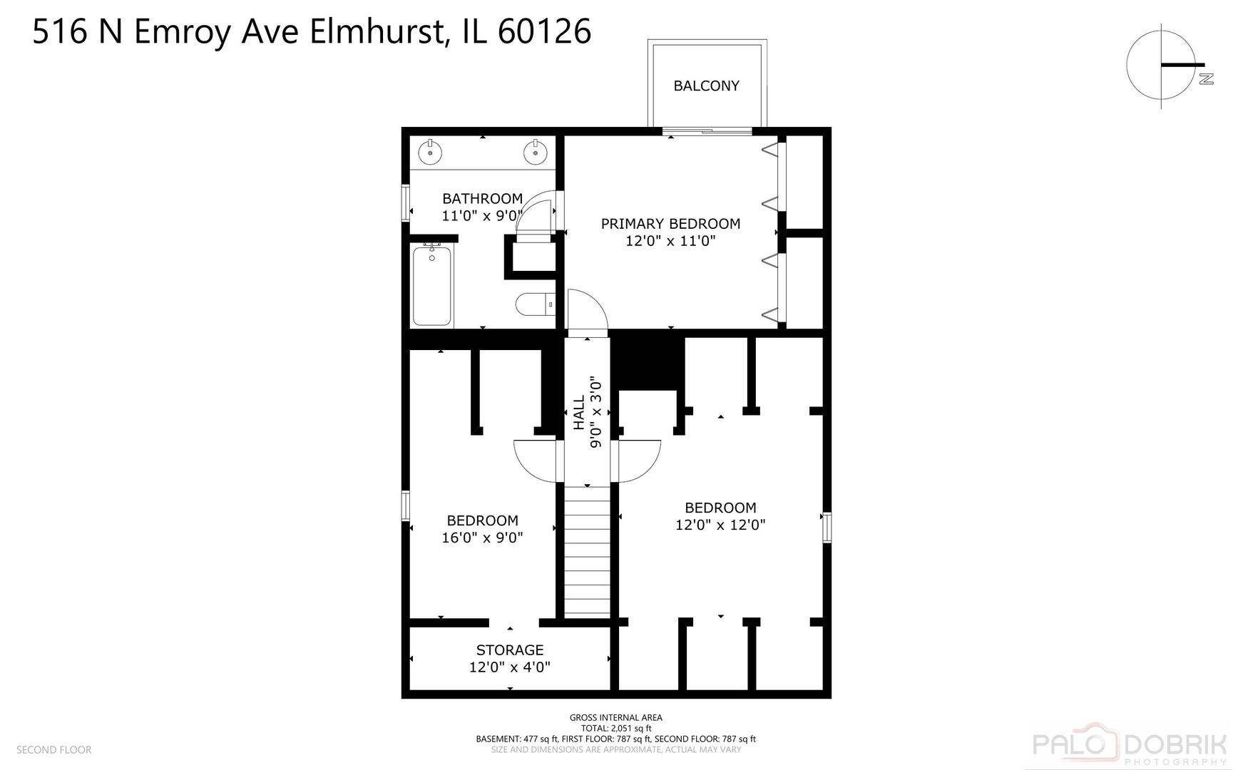 516 N Emroy Avenue, Elmhurst, IL 60126