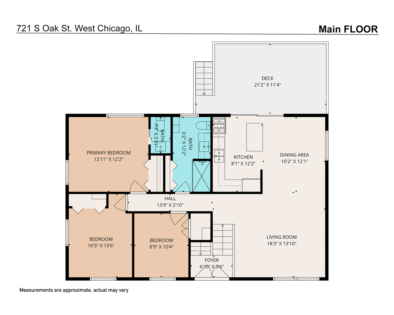 721 S Oak Street, West Chicago, IL 60185