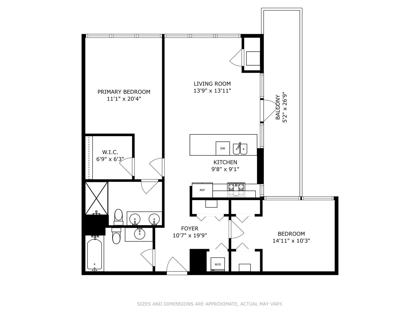 303 W OHIO Street #3206, Chicago, IL 60654