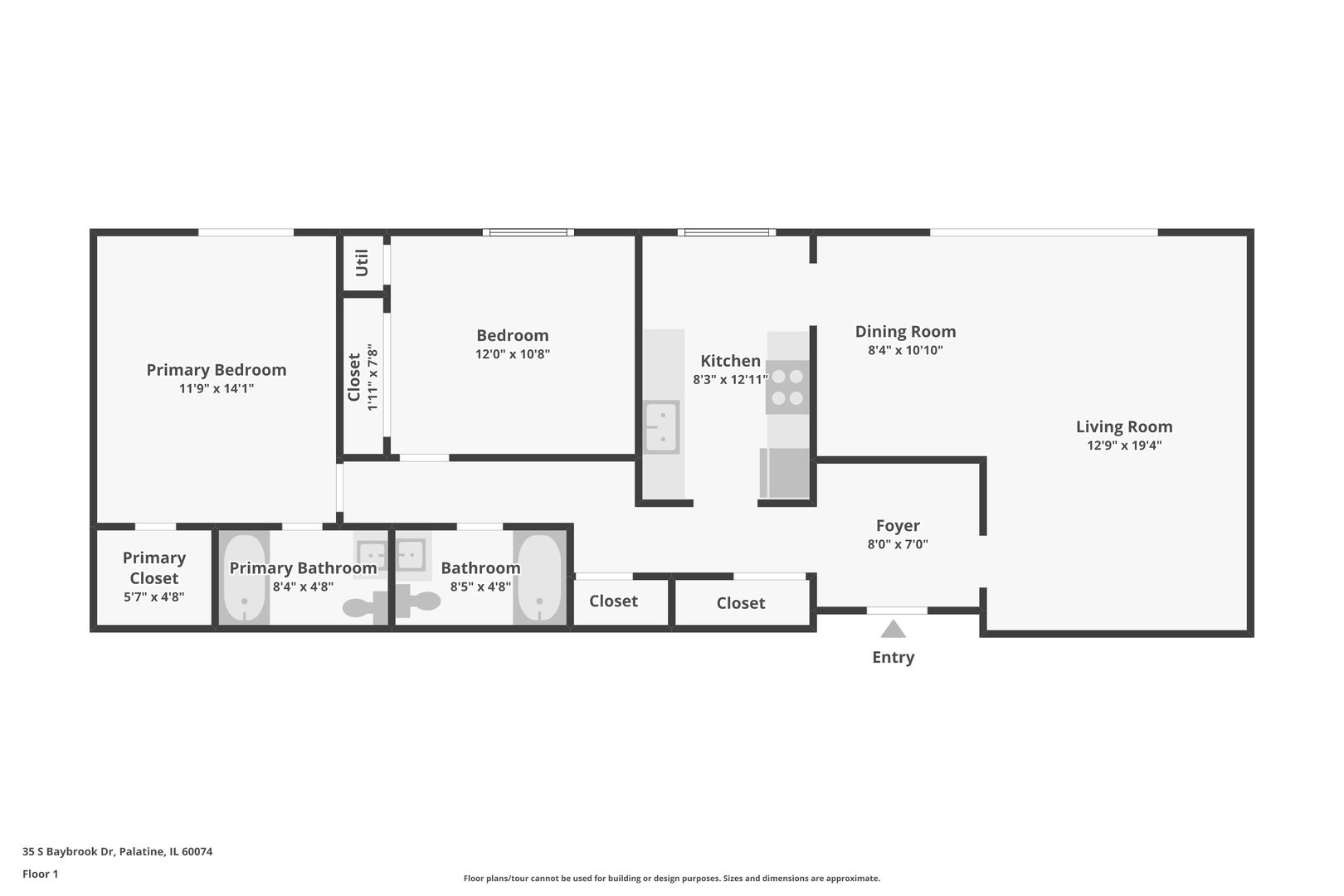 35 S Baybrook Drive #114, Palatine, IL 60074