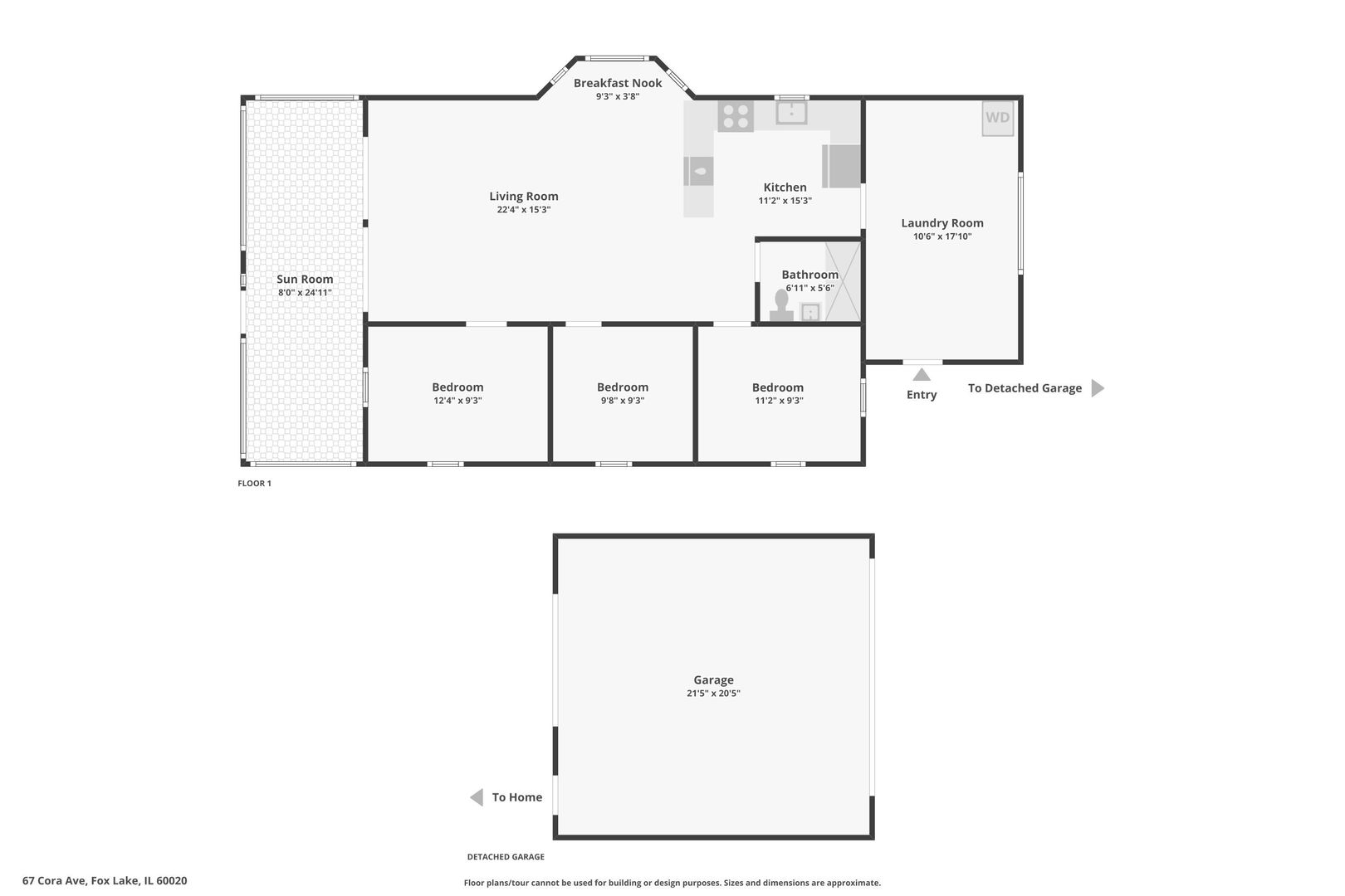 67 Cora Avenue, Fox Lake, IL 60020