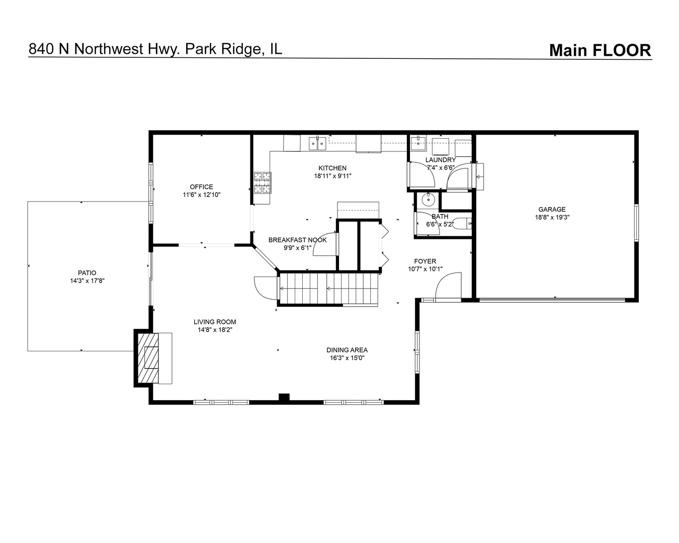 840 N Northwest Highway, Park Ridge, IL 60068