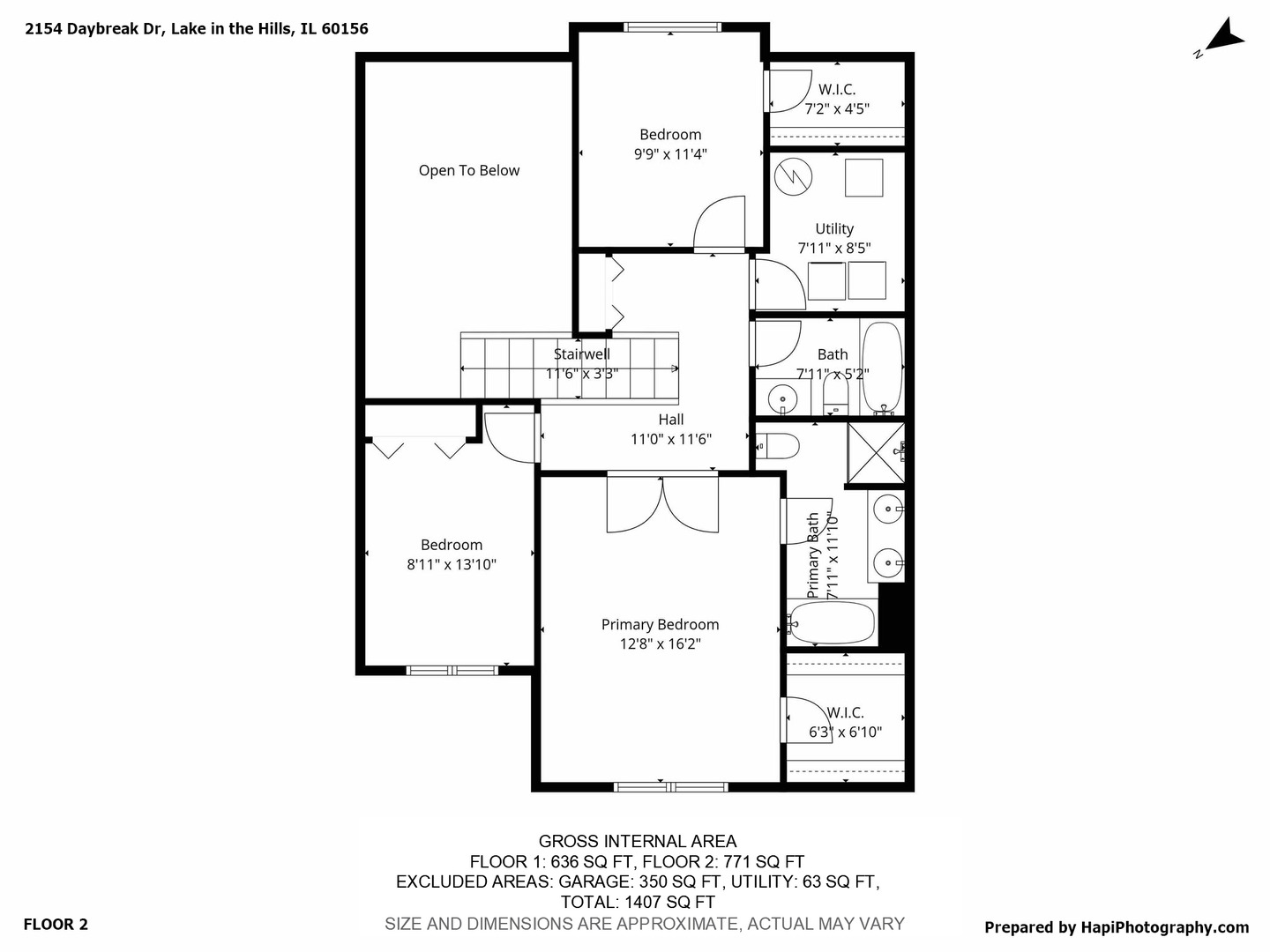 2154 Daybreak Drive, Lake In The Hills, IL 60156