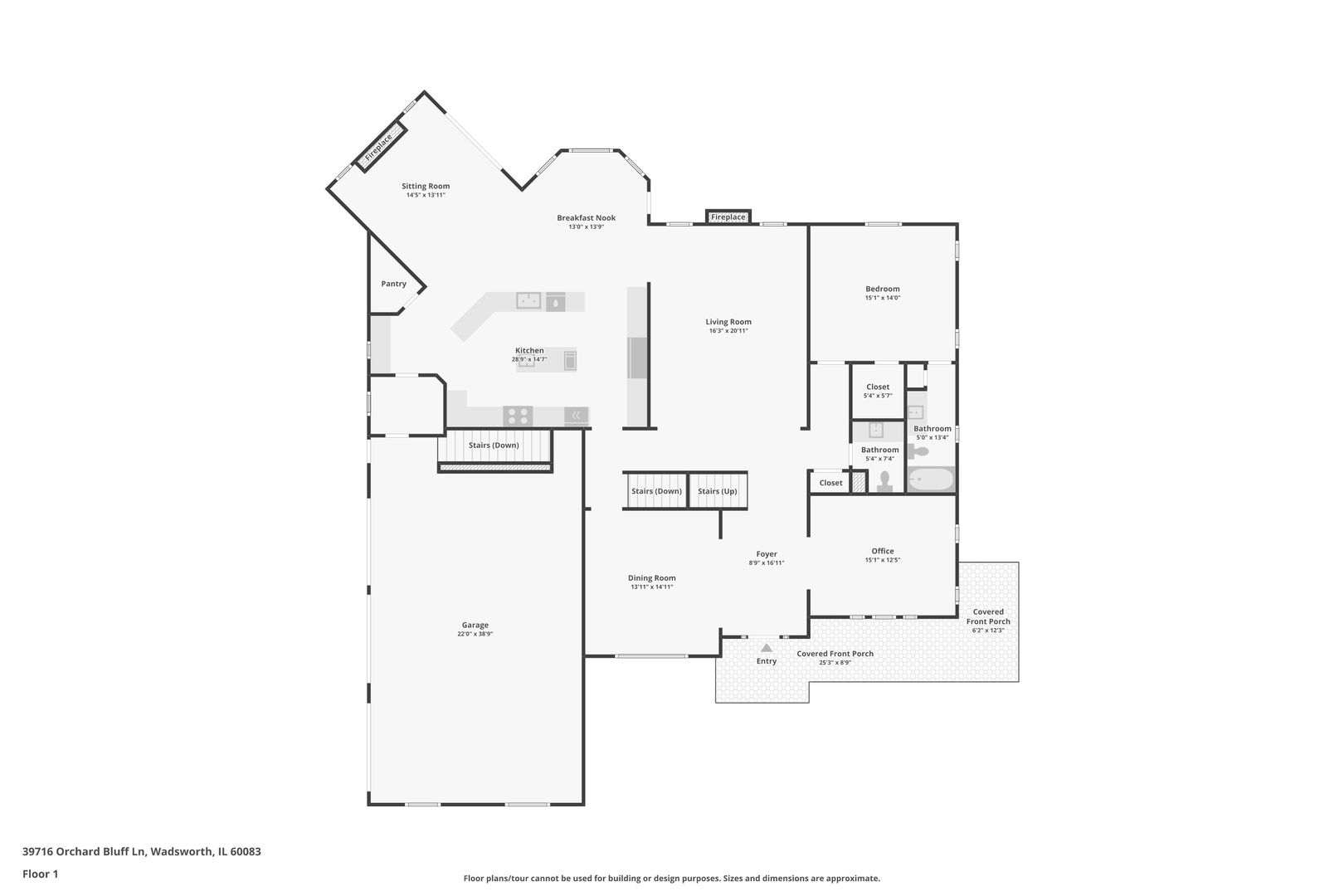 39716 Orchard Bluff Lane, Wadsworth, IL 60083