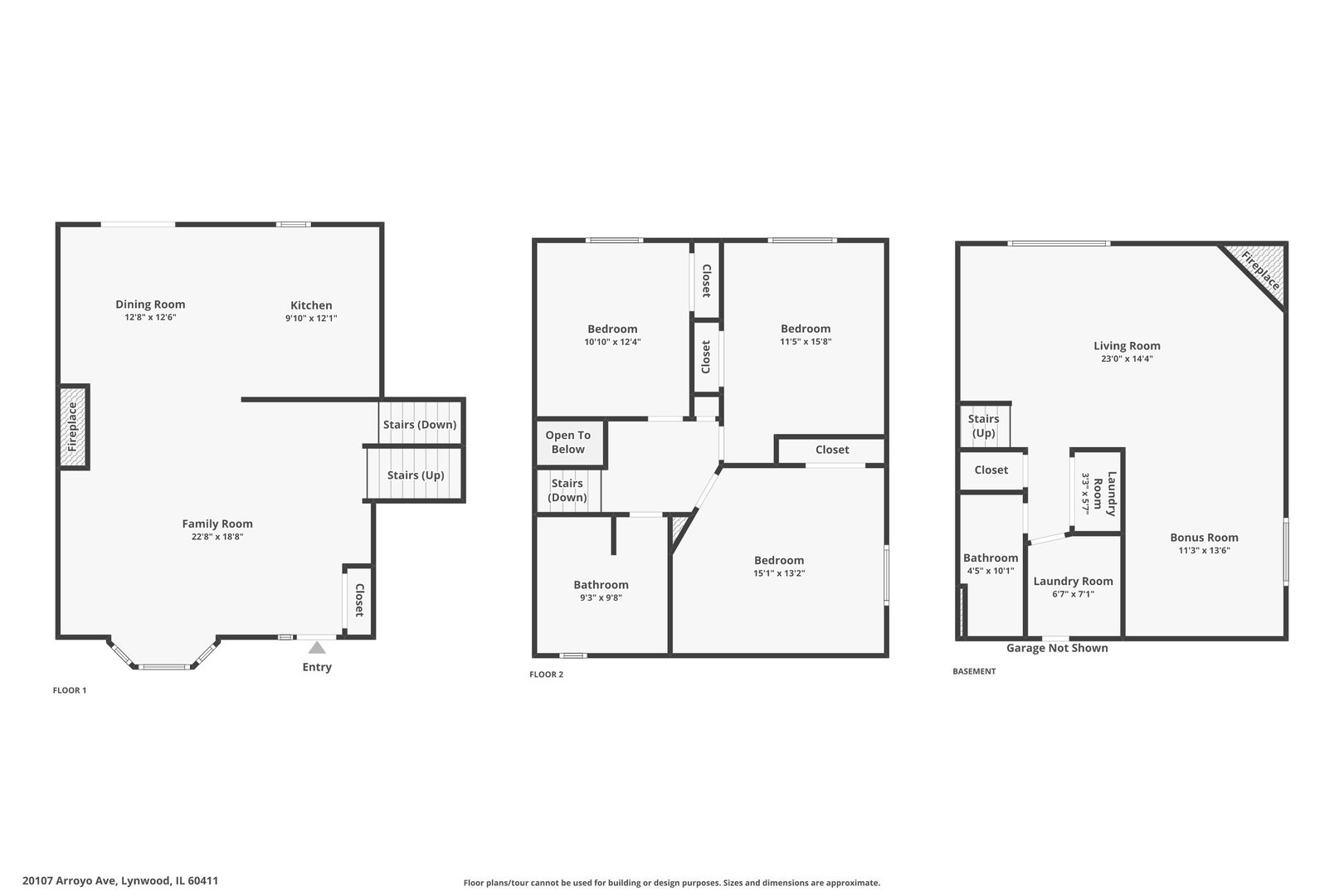 20107 Arroyo Avenue, Lynwood, IL 60411