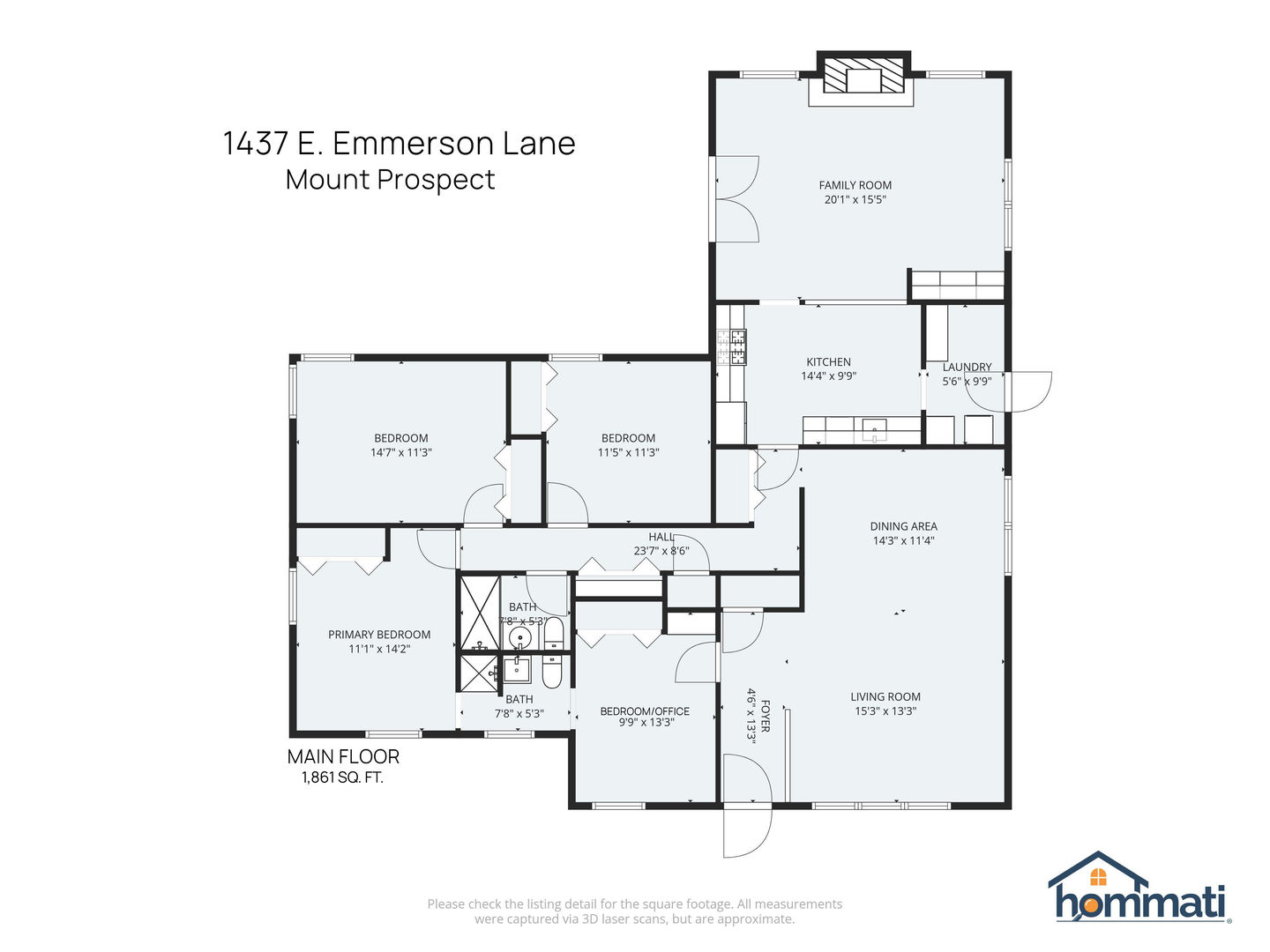 1437 E Emmerson Lane, Mount Prospect, IL 60056