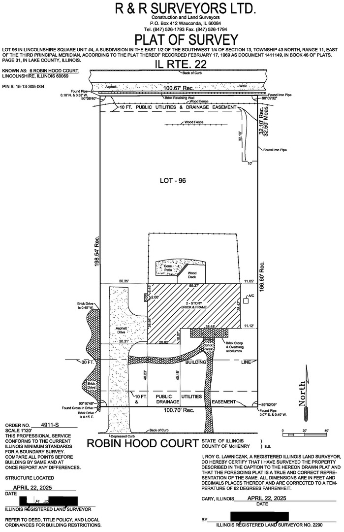 6 Robin Hood Court, Lincolnshire, IL 60069