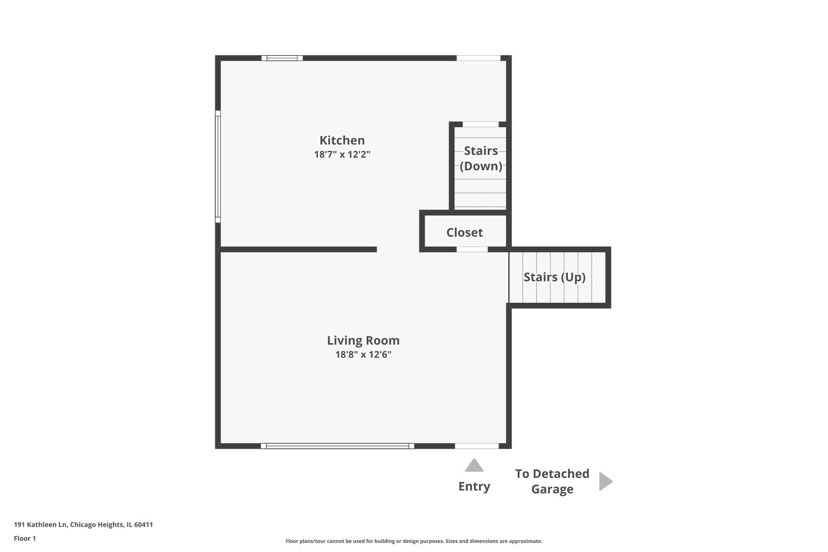191 Kathleen Lane, Chicago Heights, IL 60411