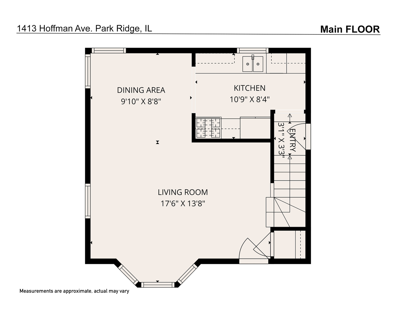1413 Hoffman Avenue, Park Ridge, IL 60068