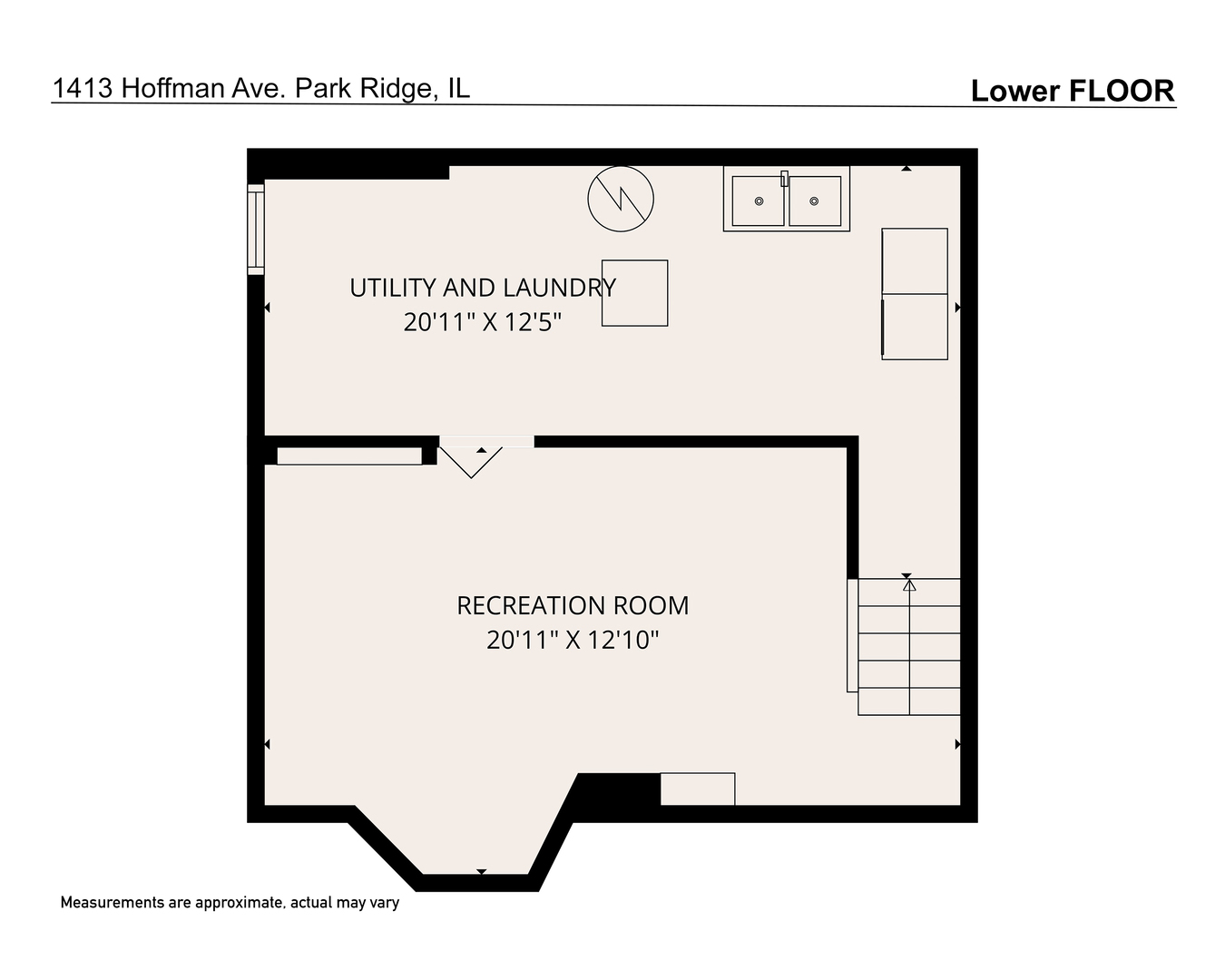 1413 Hoffman Avenue, Park Ridge, IL 60068
